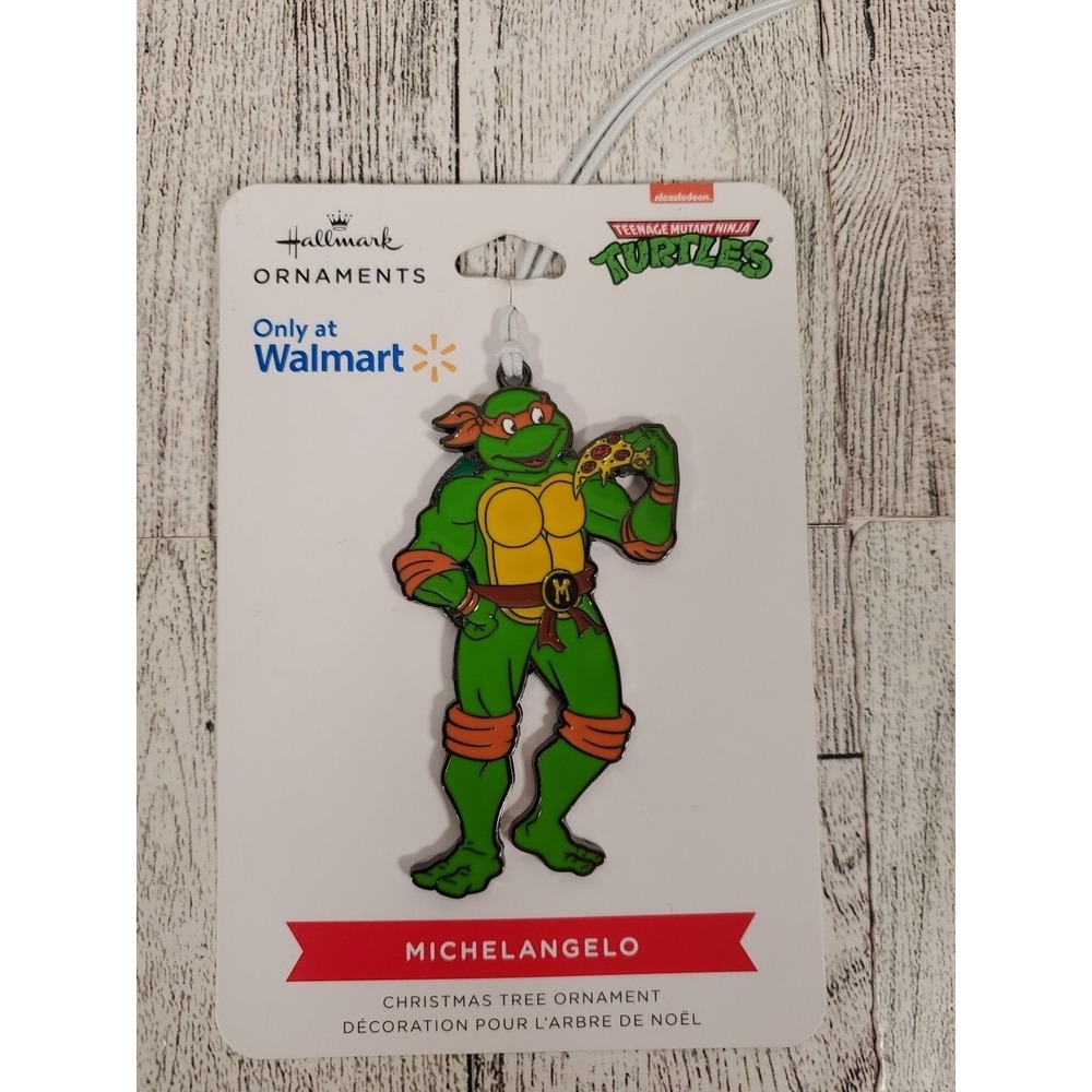 Hallmark Keepsake Nickelodeon TMNT MICHELANGELO Christmas Tree Ornament 2023 NEW
